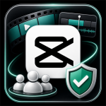 CapCut Pro Team 7D - Full Warranty AI subscription discount brand icon